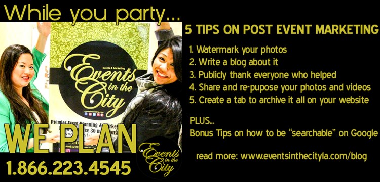 Events in the City Post Marketing Tips blog photo